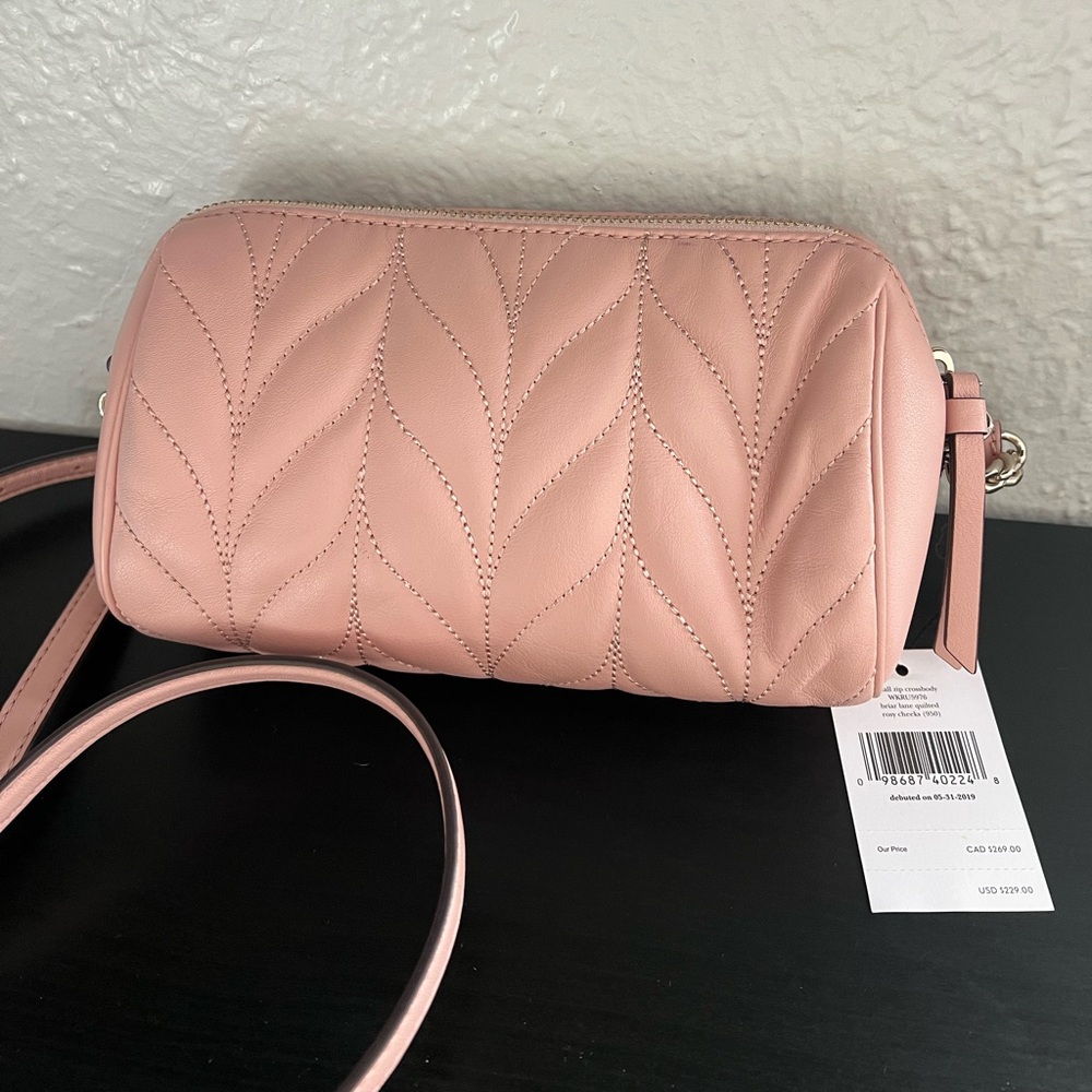 NWT- Kate Spade Briar Lane Quilted Small Zip Crossbody - Picture 6 of 8